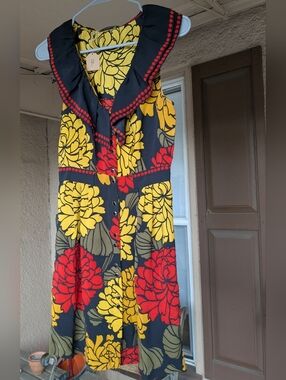 Liefsdottor Anthropologie Silk Dress